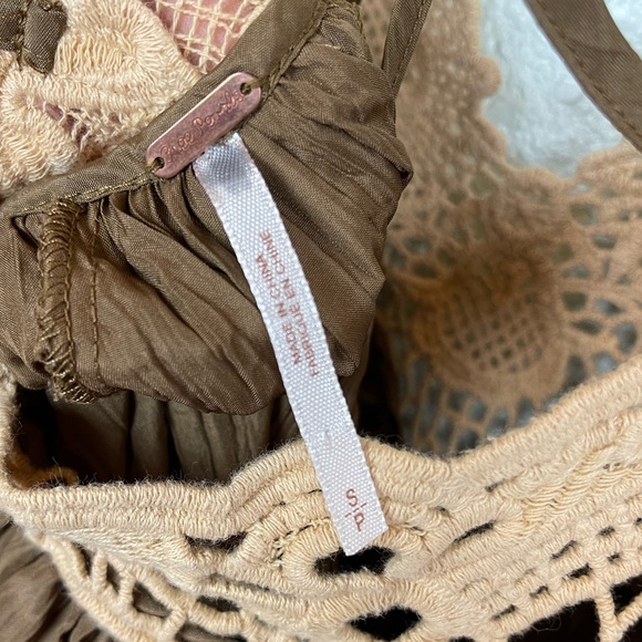 Free People Breathless Mini Slip Dress in Martini Small - Picture 3 of 7